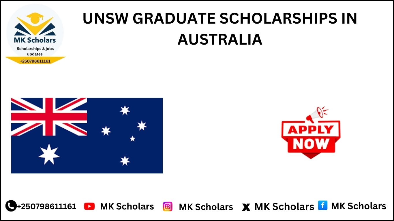 UNSW GRADUATE SCHOLARSHIPS IN AUSTRALIA